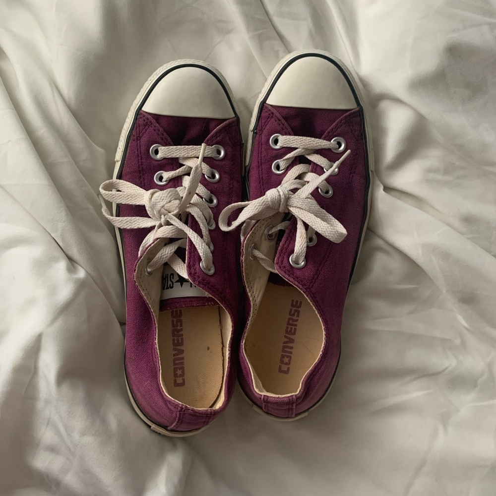 Purple converse
